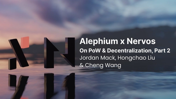 Alephium Twitter Space — PoW and Decentralization, part II